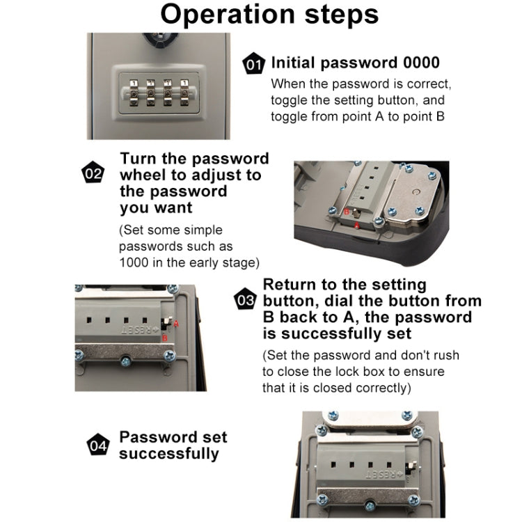 G11 Punch-free Double Key Storage Box G11 Punch-free Double Key Storage Box